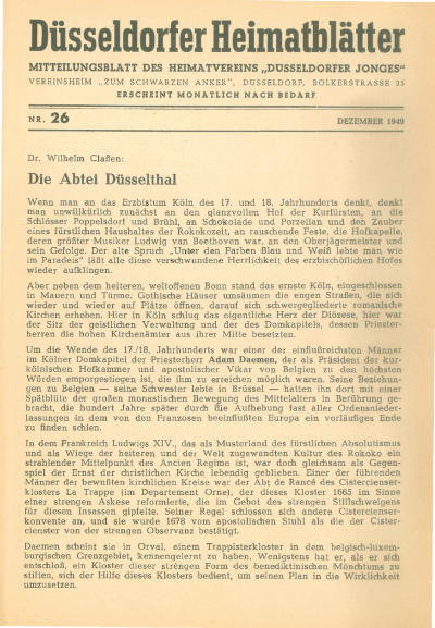 das Tor 26 12/1949