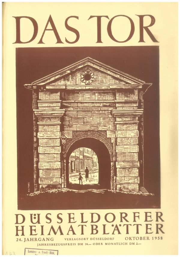 das Tor 10/1958
