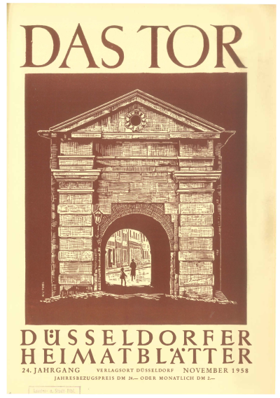 das Tor 11/1958