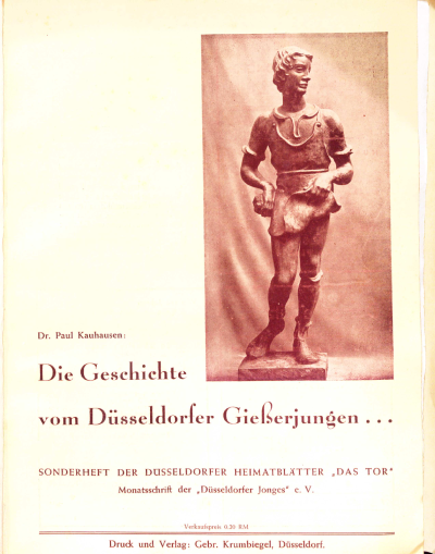 das Tor - Sonderheft Giesserjunge