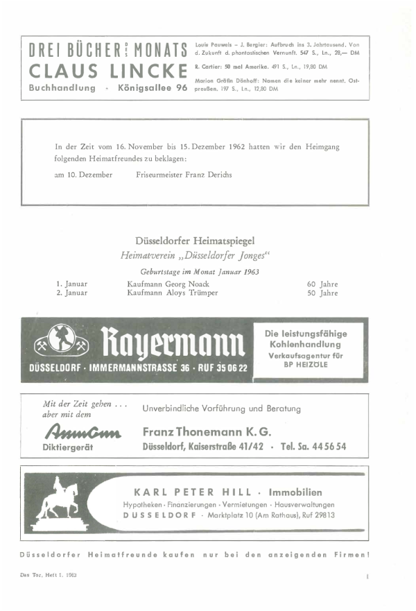 das Tor 01/1963