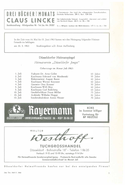 das Tor 07/1963