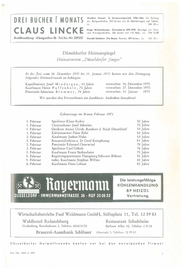 das Tor 02/1971