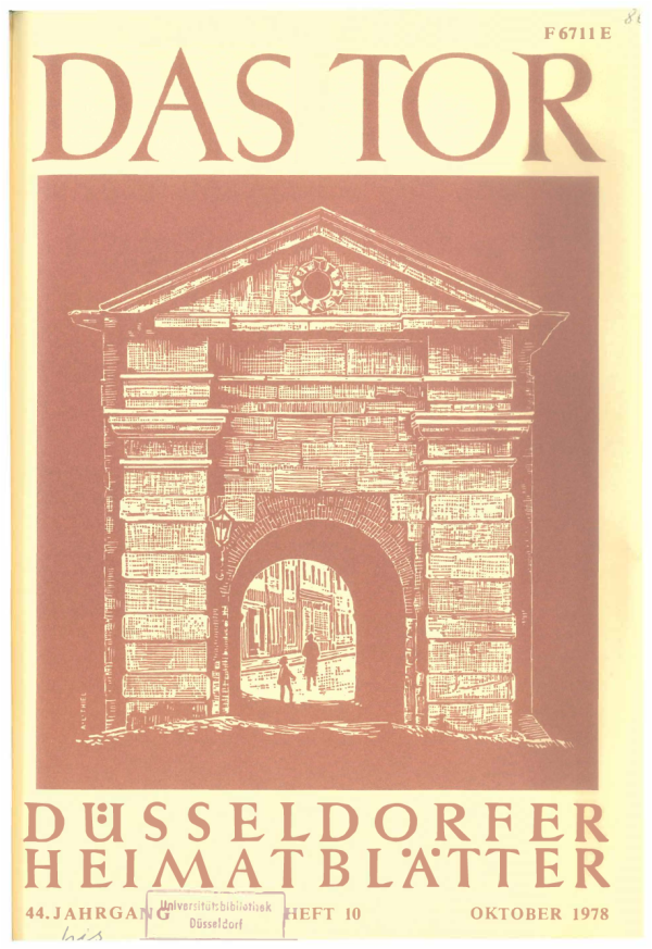 das Tor 10/1978