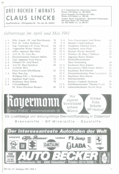 das Tor 04/1981