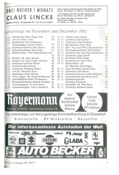 das Tor 11/1981
