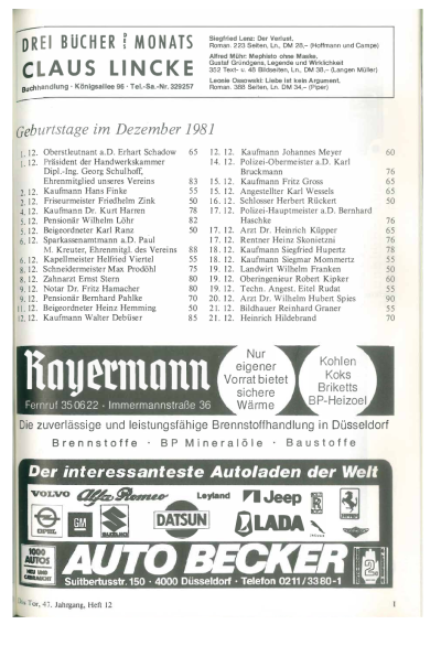 das Tor 12/1981