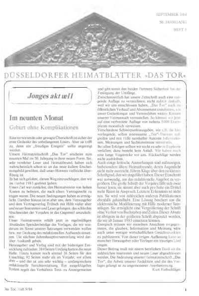 das Tor 09/1984