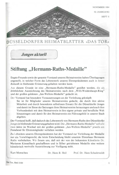 das Tor 11/1984