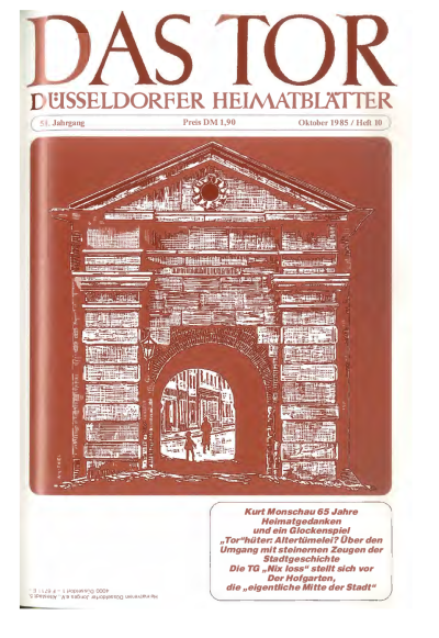das Tor 10/1985