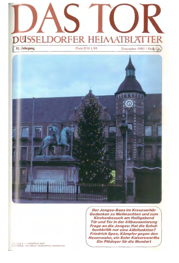 das Tor 12/1985