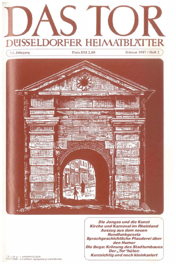 das Tor 02/1987