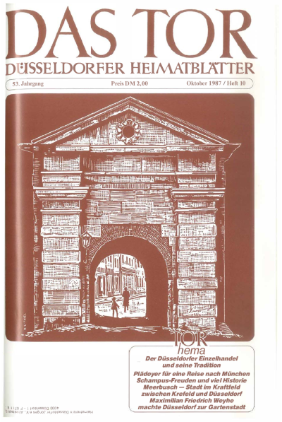 das Tor 10/1987