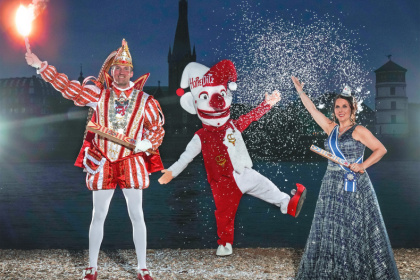 „Empfang des Prinzenpaares“