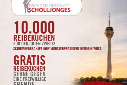 TG Scholljonges-Aktion: 10.000 Reibekuchen für den guten Zweck