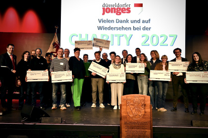 Charity Abend 2026 - Düsseldorfer Jonges fördern soziale Projekte mit 25.000 Euro
