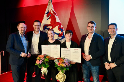 Architektur-Förderpreis: Düsseldorfer Jonges zeichnen Nachwuchs-Architektinnen aus