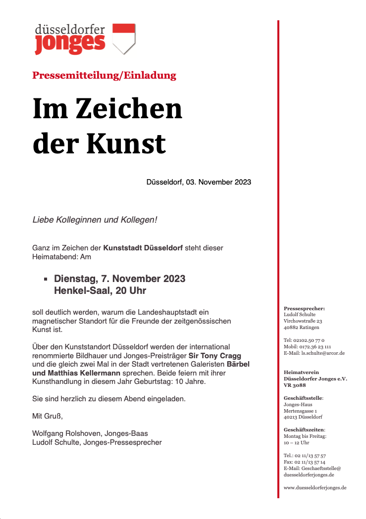 Im Zeichen Der Kunst