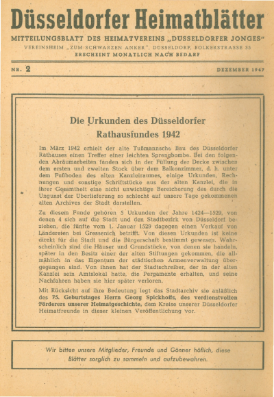 das tor 02/1947